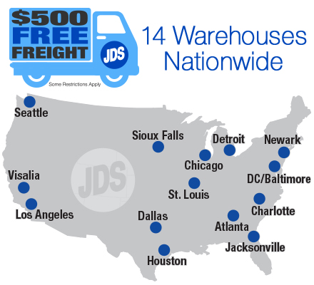 14 WAREHOUSES NATIONWIDE