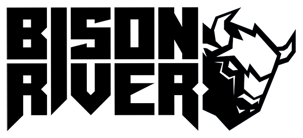 BISON_RIVER BRAND LOGO