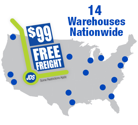 14 WAREHOUSES NATIONWIDE